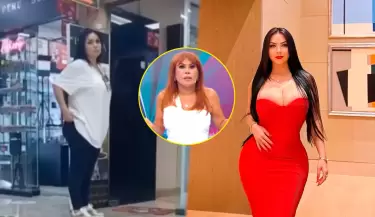 Captan a Pilar Gasca fuera de redes y Magaly Medina queda impactada.