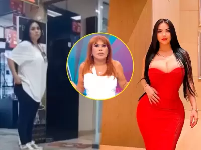 Captan a Pilar Gasca fuera de redes y Magaly Medina queda impactada.