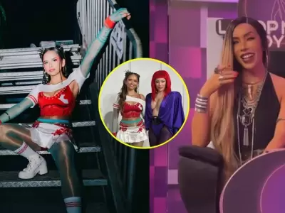 Lucianeka desminti� la versi�n de Nicole Akari luego de que la acusara de plantarla con vestuario.