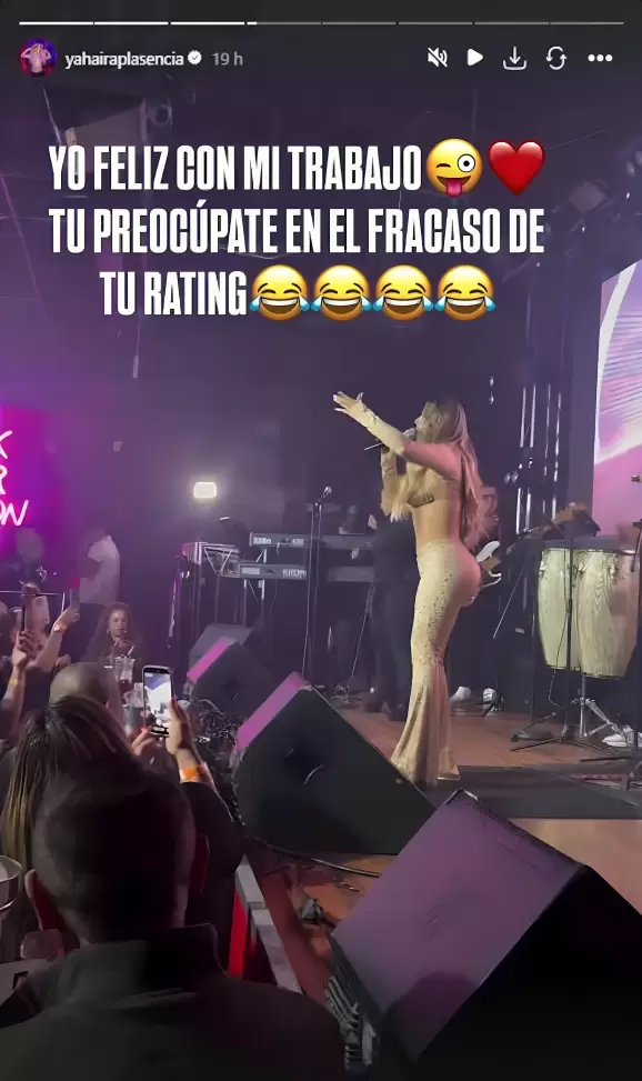 Indirecta de Yahaira Plasencia a Magaly Meidna.