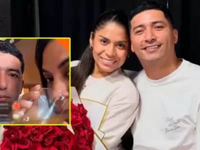 Masiel M�laga niega haber terminado su relaci�n con 'Churrito' Hinostroza