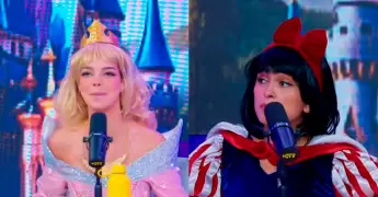 Rebeca Escribens encara a Macarena V�lez en vivo