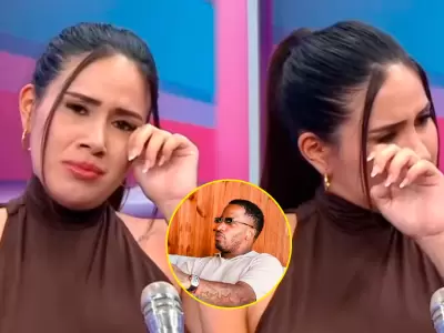 Darinka Ram�rez rompe en llanto al recordar respaldo de su pareja tras demanda de Jefferson Farf�n.