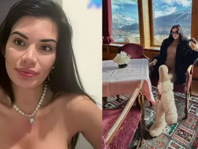 Samantha Batallanos revela identidad de su acompa�ante en lujoso viaje por Europa.