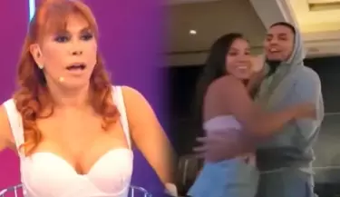 Magaly comenta el reencuentro de Samahara Lobat�n y Youna