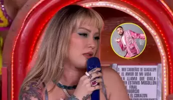 Papill�n y Leslie Shaw presentan el tema 'Choque y Fuga Remix' en televisi�n.