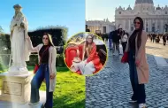 Melissa Klug comparte emotivo mensaje tras viaje al Vaticano: "Esta vez no solo ped�... agradec�"