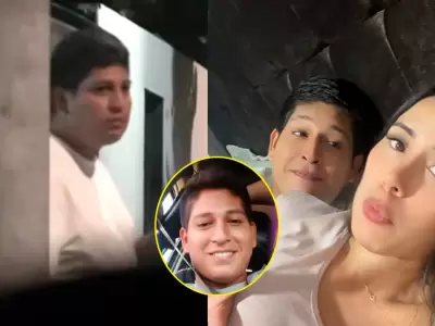 Darinka Ram�rez muestra el rostro del padre de su segunda beb� y "Magaly TV La Firme" revela su identidad.