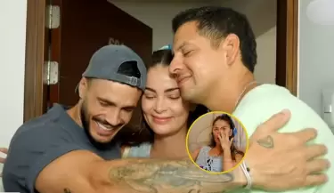 Laura Spoya rompe en llanto al reencontrarse con 'La Manada'.