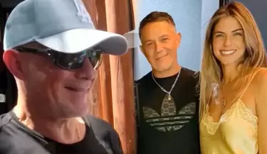 Alejandro Sanz es consultado por saliditas con la peruana Stephanie Cayo