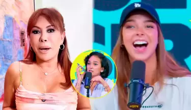 Magaly Medina lanza fuerte comentario sobre Flavia L�pez en llamada con Daniela Darcourt.