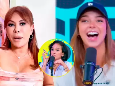 Magaly Medina lanza fuerte comentario sobre Flavia L�pez en llamada con Daniela Darcourt.