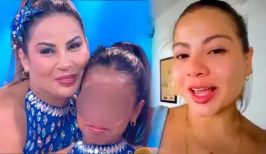 Pamela L�pez se quiebra en televisi�n tras las palabras de su hija mayor