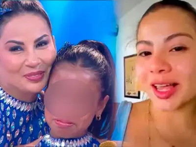Pamela L�pez se quiebra en televisi�n tras las palabras de su hija mayor