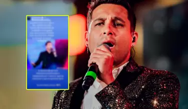 Jonathan Rojas de Hermanos Yaip�n sufre la p�rdida de un ser querido