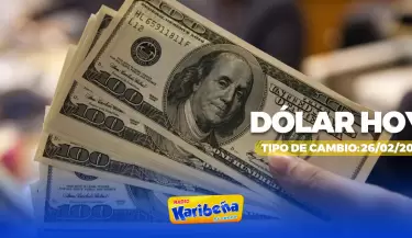 Precio del d�lar hoy, 26 de febrero.