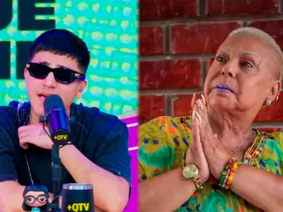 Cristorata impacta cantando m�sica criolla y hace inesperado d�o con Luc�a de la Cruz.