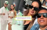 �Igualito! Pamela L�pez dedic� la misma frase que dec�a a su ex Christian Cueva para Paul Michael