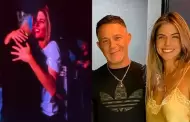 Alejandro Sanz sorprendi� al abrazar a Stephanie Cayo al final de su concierto en Lima: �La oficializ�?