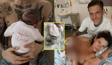 Oliver Sonne anuncia el nacimiento de su hija y conmueve con primeras im�genes.