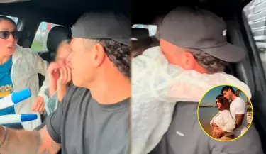 Hermana de Hugo Garc�a se conmueve al enterarse que ser� pap�.