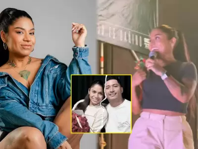 Masiel M�laga deja entrever ruptura con 'Churrito' Hinostroza.