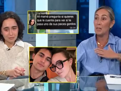 Mam� de Francesca Montenegro aclara pol�mica frase "peces gordos" en chats filtrados.