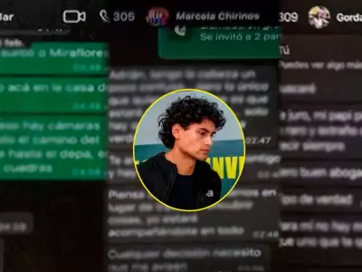 Filtran chats de Adri�n Villar con sus padres y Francesca Montenegro tras el atropello.