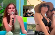 Janet Barboza se luce con gal�n en redes y la encaran en vivo: "El primer filtro es si el perro lo quiere"