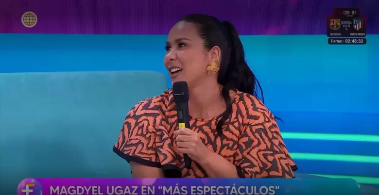 Magdyel Ugaz habló sobre 'Al fondo Hay Sitio'.