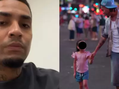 Youna manda sentido mensaje a su peque�a.