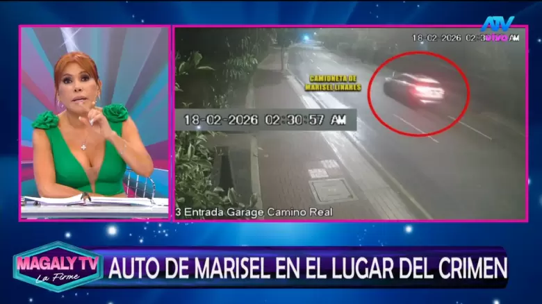 C�maras de seguridad de San Isidro muestran la camioneta donde fueron vistos el joven acusado, Marisel Linares y su pareja.