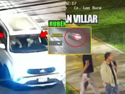 Camioneta pas� por el lugar del accidente.