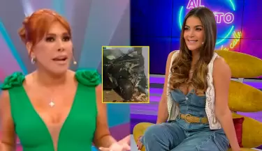 Magaly lanza fuerte cr�tica contra Laura Spoya.