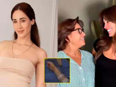 Tepha Loza conmueve al revelar que fue operada mientras su mam� est� hospitalizada.