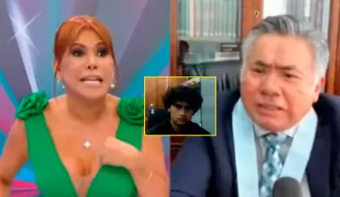 Magaly Medina recuerda que C�sar Nakazaki fue su abogado.