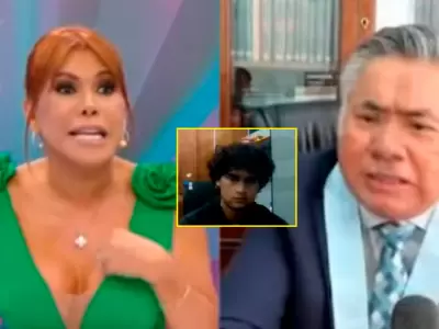 Magaly Medina recuerda que C�sar Nakazaki fue su abogado.