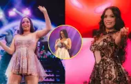 Kiara Lozano recibe inesperado regalo en concierto de Coraz�n Serrano y estalla en risas: �Qu� le dieron?