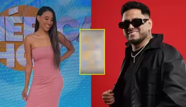 Samahara Lobat�n comparti� im�genes del festejo y crecen dudas sobre presencia de Bryan Torres.