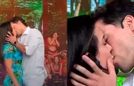 Patricio Parodi y Ros�ngela Espinoza sorprenden con beso en vivo en EEG: As� reaccion� Flavia L�pez