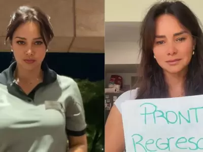 Maricielo Effio sorprende con emotivo mensaje tras viralizarse su nuevo trabajo en Estados Unidos.