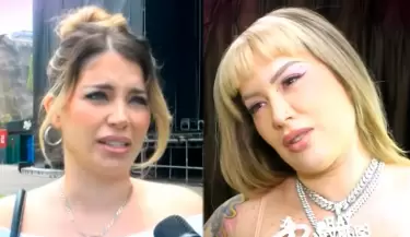 Flavia Laos revela que no colaborar� con Leslie Shaw por ahora.