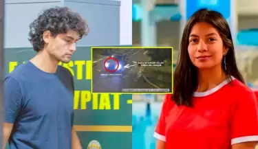 C�maras captan a Adri�n Villar cerca a la casa de su mam� tras atropellar a Lizeth Marzano.