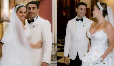 Alejandra Baigorria se cas� con Said Palao