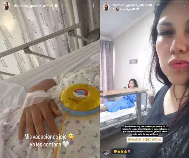 Historia de Thamara G�mez en el hospital