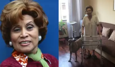 Irma Maury sufri� un tr�gico accidente.