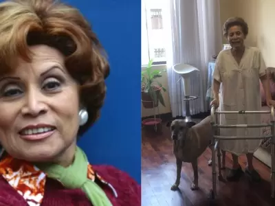 Irma Maury sufri� un tr�gico accidente.