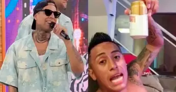 Monserrat Seminario asada con hijo de Melcochita