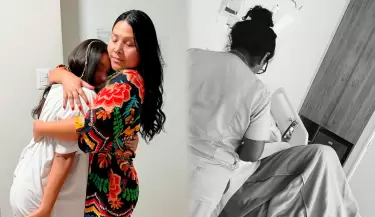 Tula Rodr�guez conmueve al contar que su hija fue operada por tercera vez.