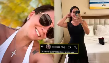 Melissa Klug no puede salir de Maldivas tras cancelaci�n de vuelos por ataque a Dub�i.